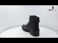 JACK JONES ALBANY LEATHER ANTHRACITE Μαύρο 12140935