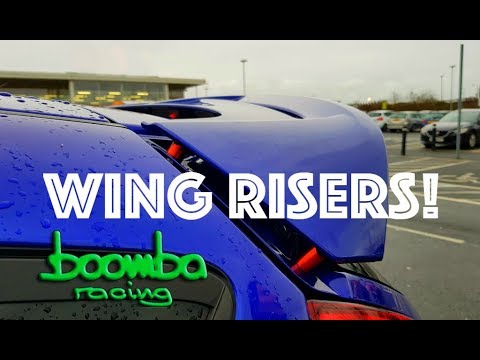WING RISER KIT INSTALL! | FIESTA ST | BOOMBA RACING