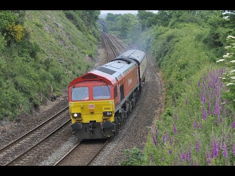 59202 + No. 21269 AT WEARDE QUAY WITH THE 5Z60 1150 EXETER RIVERSIDE - PENZANCE ECS - 29th May 2017