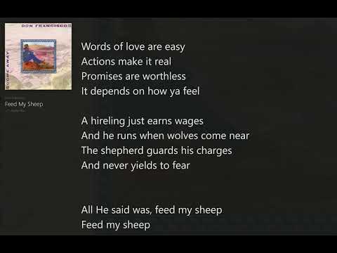 Feed My Sheep - Misc Praise Songs