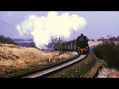 Dampfloks des Bw Crailsheim  -  Febr. 1975 - Steam trains part 3