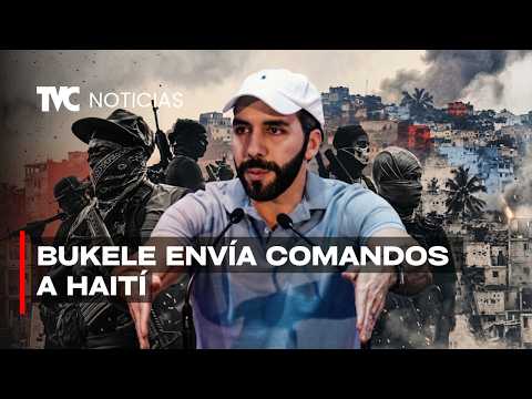 ¡BUKELE ENVÍA 200 MILITARES! El Salvador busca rescatar a cuatro secuestrados en Haití