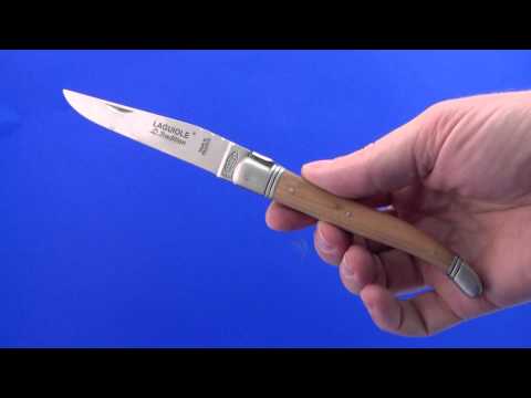 Laguiole Taschenmesser Olivenholz - www.pizzini.at