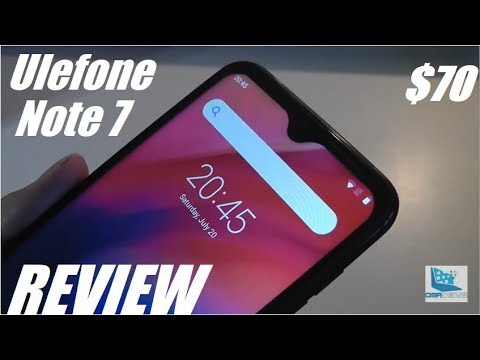 REVIEW: Ulefone Note 7 - $70 Teardrop Notch Android Smartphone