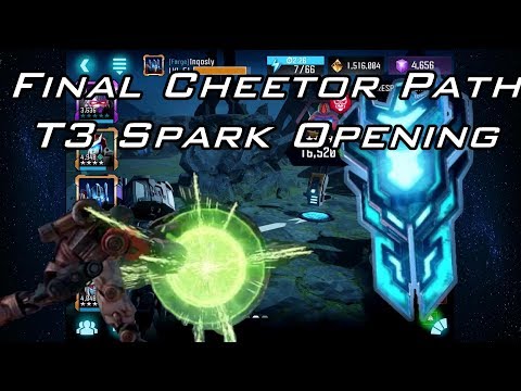 Final Cheetor Path - Bleed Immune - T3 Spark Crystal  - Transformers: Forged to Fight