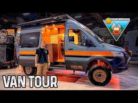 The ULTIMATE 4x4 Sprinter Van Build: A $230,000 Rolling Fortress!
