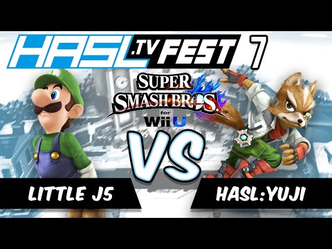 HASLfest 7 – Little J5 (Luigi) vs HASL | Yuji (Fox) – Losers Top 8 – Smash Wii U