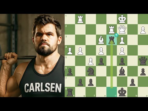 Carlsen CHOCA O PLANETA com Jogada GENIAL! Nível ZEUS do Xadrez!