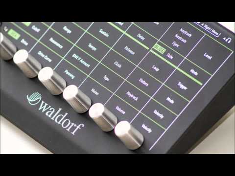 Waldorf Pulse 2 Analog Synthesizer demo by Jürgen Driessen