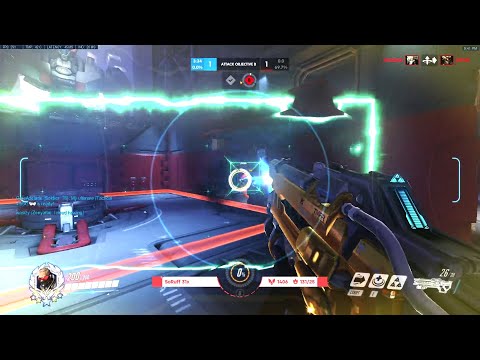Gale Hitscan Main Soldier 76 gameplay - Overwatch Season 35 Top 500