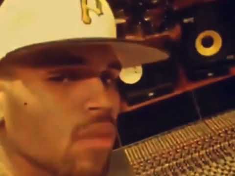 UNRELEASED] Chris Brown in the Studio on Rare Track "We On"