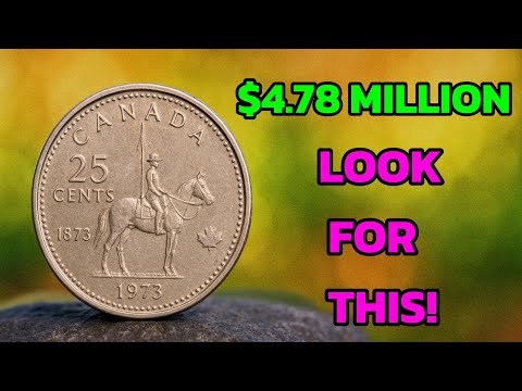 25 Cents Coin 1873/1973 Canada Worth Big Money