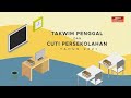 INFOGRAFIK Takwim Penggal Dan Cuti Persekolahan Tahun 2021