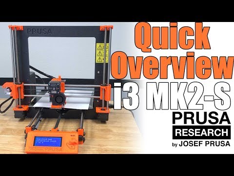 Quick Overview: Prusa i3 mk2S