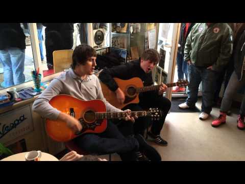 The Sherlocks - Chasing Shadows (Live acoustic set @ Okeh Cafe, Sheffield)