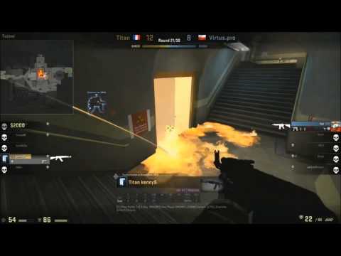 KennyS failed molotov defuse vs Virtus Pro