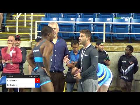 2018 USMC-USAW Cadet & Junior GR Nationals/Junior 170 Consi Of 16 #1 - Sawyer Knott (TN) Vs. Danie