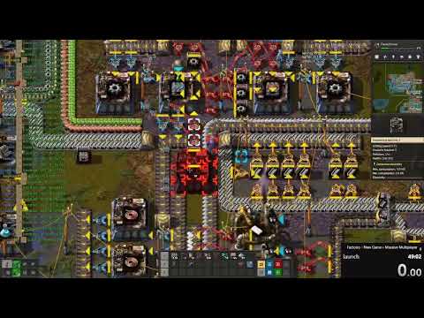 Factorio with 300 players is a perfectly balanced game with no exploits - Factorio MMP [WR] in 45:46