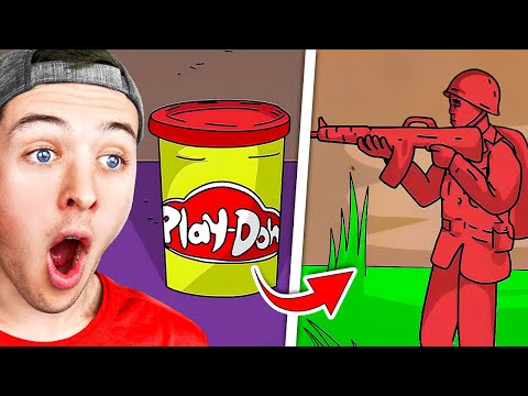 Reacting to MILITARISTIC PLAY-DOH! (SCP-705)