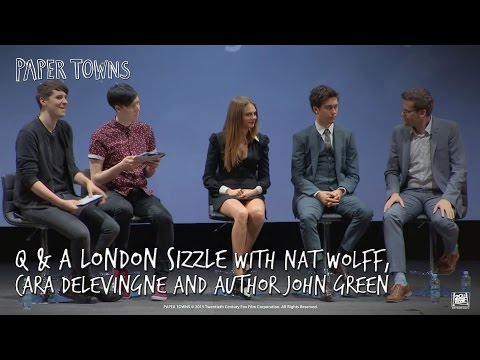 Paper Towns [‘Q & A London Sizzle’ Featurette in HD (1080p)]