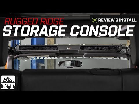 Wrangler Rugged Ridge Composite Overhead Storage Console (1987-2017 YJ, TJ & JK) Review & Install