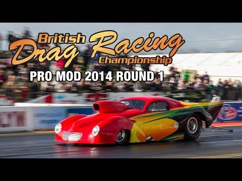 MSA Pro Mod Round 1 - 2014 British Drag Racing Championship