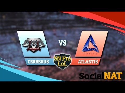 Jornada 1 SN PRO LOL: Cerberus vs Atlantis