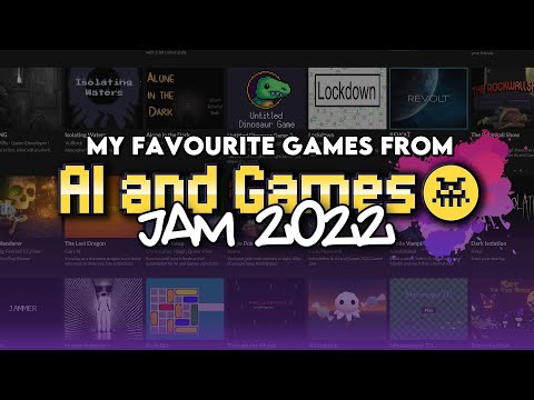 My Favourite Games from the AI and Games Jam 2022