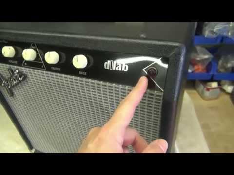 How to convert Fender solid state guitar amp to tube machine by D-lab