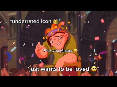 Quasimodo being the SWEETEST SOUL and an underrated king for almost 8 minutes