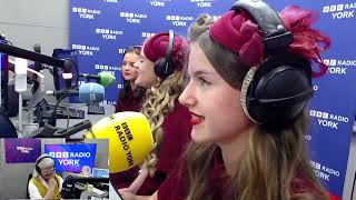 Live on BBC Radio York performing Boogie Woogie Bugle Boy