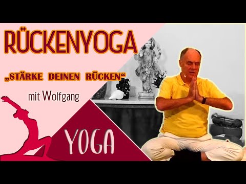 YOGA Rückenyoga "Stärke deinen Rücken" mit Wolfgang - Yoga Vidya live 09:15 - 15.12.2020