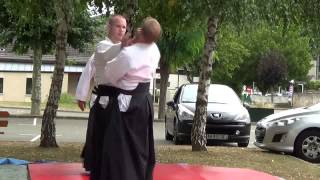 preview picture of video 'Démonstration aikido - Pierres (28) - 07/09/2013'