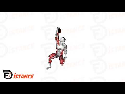 Exercice Levé turc avec kettlebell