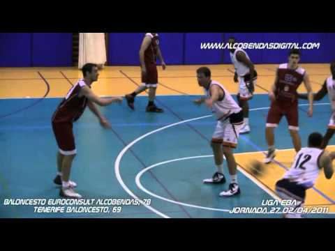 Baloncesto Euroconsult Alcobendas-Tenerife: 78-69-Liga EBA- www.alcobendasdigital.com