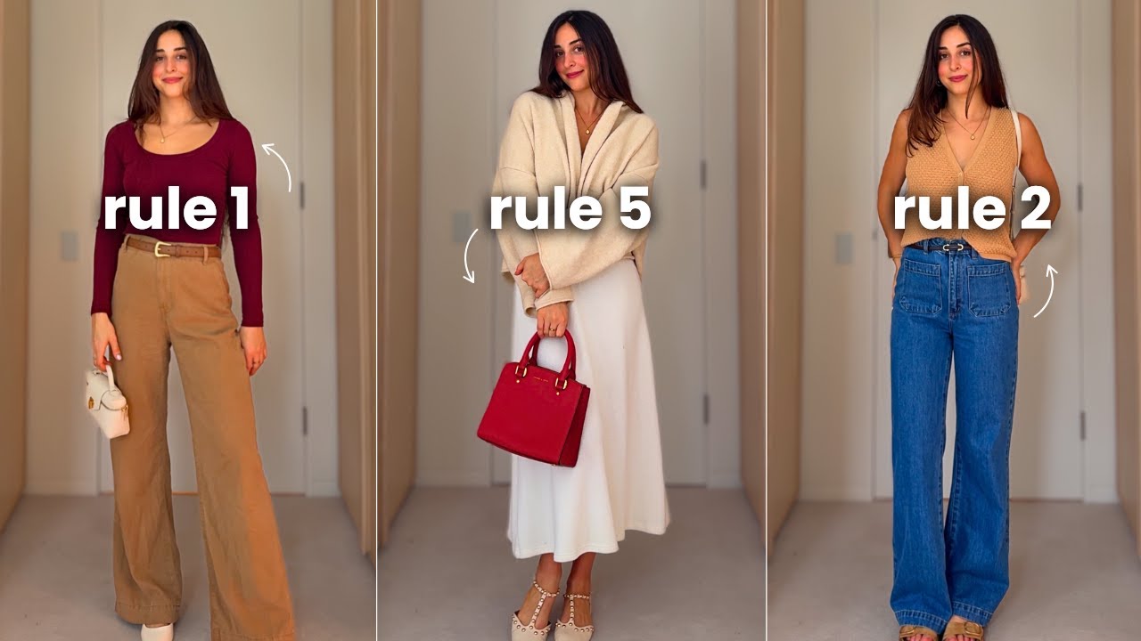 Style Rules That Will Change How You Dress *Forever*