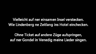 Johannes Oerding - Einfach nur weg (Lyrics)