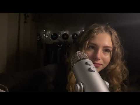 asmr mouth + body triggers and clicky whispers :)