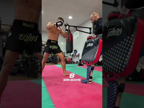 Muay Thai power low kicks Pasquale Amoroso #muaythai #lowkick