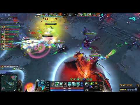 Jabz' Perspective - in their crucial base race against 1win - DreamLeague SS22 #dota2clips