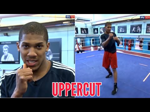 How to throw an uppercut by young Anthony Joshua