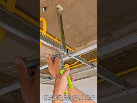 Installing suspended ceiling frames