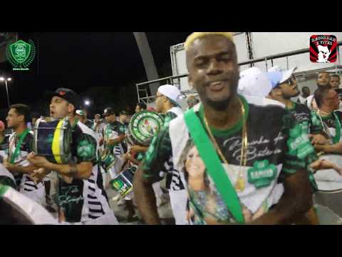 Ensaio Técnico 2020 - Camisa Verde e Branco - Bateria Furiosa - Mestre Marcão