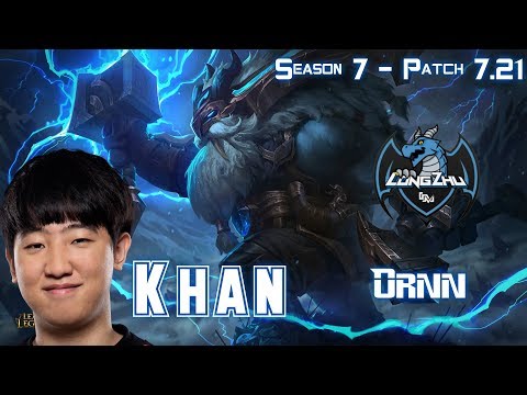 LZ Khan ORNN vs TRUNDLE Top - Patch 7.21 KR Ranked