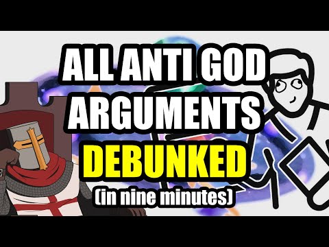 ALL Anti God Arguments DEBUNKED In 9 Minutes (By Moron)