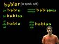 01024 Spanish Lesson - Present Tense - AR verbs: all forms