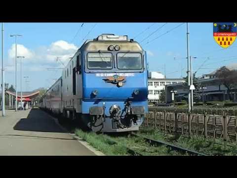 Cab Ride/Führerstandsmitfahrt Braşov - Dumbrăviţa Bârsei, Romania[April 2016]