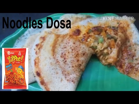Noodles Dosa Recipe | Street food Yippe Noodles Dosa in Tamil | Kids Recipes for breakfast ,dinner