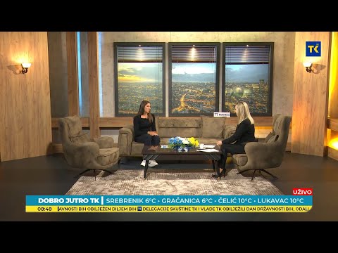 DOBRO JUTRO TK - NEFISA BERBEROVIĆ, BH TENISERKA  26-11-2021