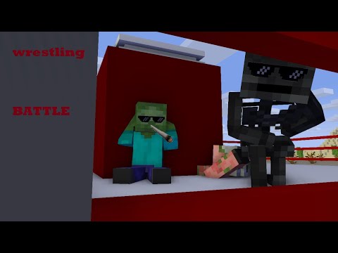 Monster School {wrestling battle}